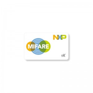 Pack of 100 MIFARE® Classic White PVC printable cards
