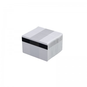Lot de 500 cartes à imprimer PVC Blanches avec piste magnétique HICO