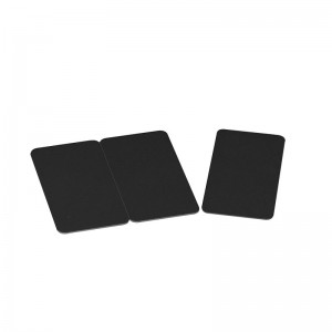 Pack of 100 Black 3tag breakable PVC cards (pack of 100)