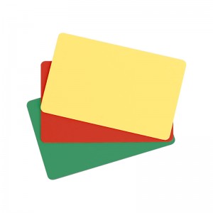 Pack of 100 PVC print cards - glossy finish (pack of 100)