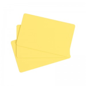 Pack of 100 PVC print cards - glossy finish (pack of 100)