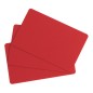 Pack of 100 PVC print cards - glossy finish (pack of 100)