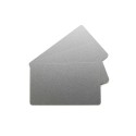 Lot de 100 cartes à imprimer PVC effet métallisé - Finition brillante