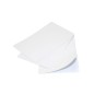 Set mit 100 PVC-Karten, weiß – 1 Klebeseite