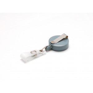 Reel with plastic badge clip. Durable lanyard | Sogedex