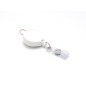 Colored plastic badge reel with metal ring- IDS960 (pack of 100)