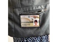 Porte-badge aimanté prêt à l'emploi - horizontal - IDS60 (lot de 100)
