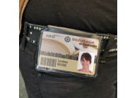 Porte-badge aimanté prêt à l'emploi - horizontal - IDS60 (lot de 100)