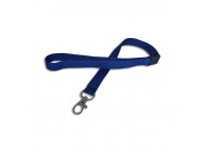 15 mm ecological lanyard with safety feature and nickel free metal hook