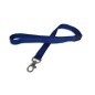 RPET-Lanyard, 15 mm breit, mit Metallhaken aus nickelfreiem (100 Stk)
