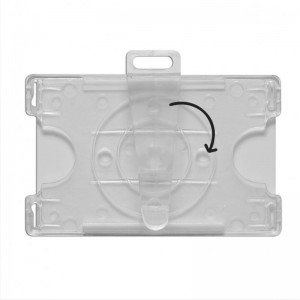 Multi-Position Badge Holder with Swivel Clip |Sogedex