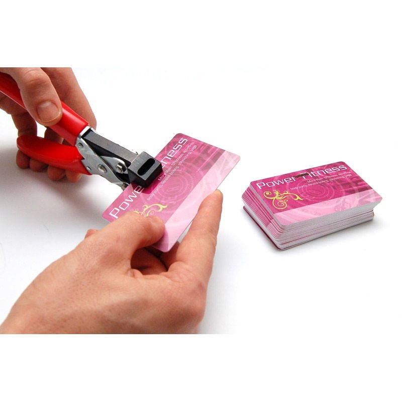 Pince de perforation oblongue