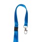 15 mm flat satin lanyard w/ safety feature & metal dog hook (pack of 100)