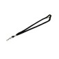 12 mm tube polyester lanyard with swivel hook (pack of 100)
