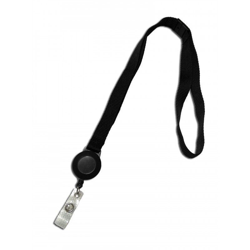 TOUR DE COU plat / Porte Badge / lanyard multi usage - lot de 2