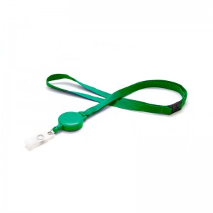 10mm Satin Cord with Badge Reel - Ideal for access control | Sogedex