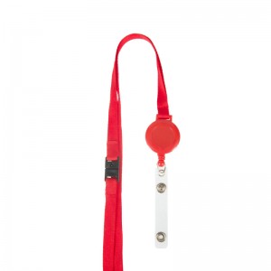 Cordon Satin 10 mm avec Enrouleur Zip -Idéal contrôle d'accès |Sogedex