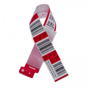 Bracelet Hôpital Barcode Plus (10 Stück)