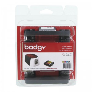 Color ribbon for 100 prints - Badgy 100 & Badgy 200