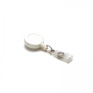 Reel with plastic badge clip. Durable lanyard | Sogedex