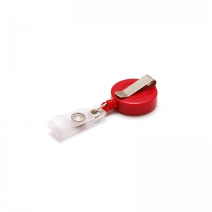 Reel with plastic badge clip. Durable lanyard | Sogedex