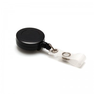 Reel with plastic badge clip. Durable lanyard | Sogedex