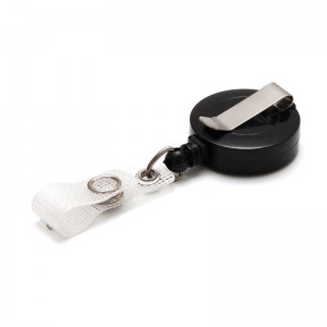Reel with plastic badge clip. Durable lanyard | Sogedex