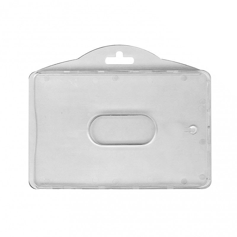 Badge holders with partition for 2 badges - IDS79 (pack of 100)