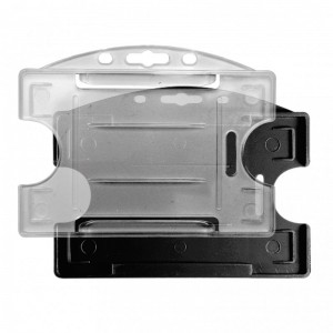 Twin badges holder with visible face | Sogedex