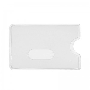 Porte-carte PVC recyclable recto-verso. Léger et résistant | Sogedex
