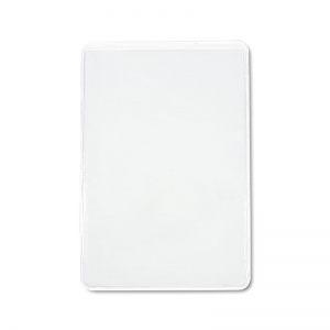 Protège carte rigide transparent - etui en pvc rigide transparent education  nationale porte protege pour carte rigide 86x54 mm protection plastique  vierge transparente avec national etudiant d'étudiant recto verso badge  coin arrondi