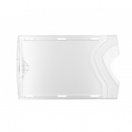 Card holder with 1 clear and 1 frosted side - IDX 160 (pack of 100)