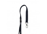 15 mm ecological lanyard with safety feature and nickel free metal hook