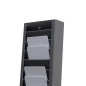 Casier mural - 25 cartes verticales (86 x 54 mm)