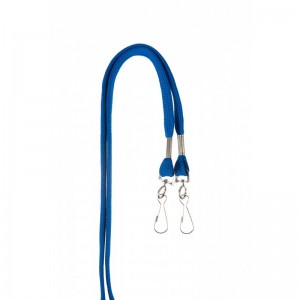 12 mm lanyard with double metal swivel hook (pack of 100)