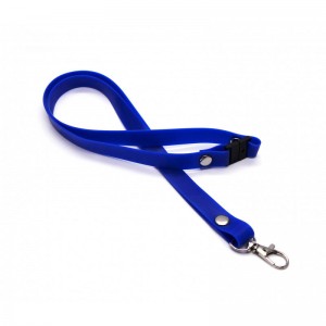 Sicherheits-Silikon-Lanyard, 15 mm – Einfache Reinigung (100 Stück)