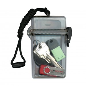 Waterproof smart holder for ID or sensitive objects