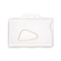 Semi-rigid anti-RFID/NFC badge holder (pack of 100)