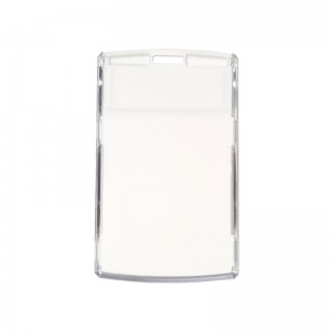 Badge holder with clip-on closing in the back (pack of 100)