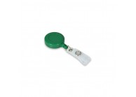 Colored plastic badge reel - IDS940 (pack of 100)