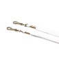 Cordon tour de cou tube 12mm double attache (lot de 100)