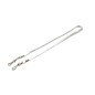 Cordon tour de cou tube 12mm double attache (lot de 100)