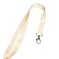 15mm flat cotton lanyard with nickel-free metal hook (pack of 100)