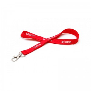 "VISITEUR” pre-printed lanyard | Sogedex