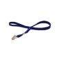 12 mm tube polyester lanyard with crocodile-type clip (pack of 100)