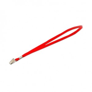 12 mm tube lanyards w/ crocodile clip. Practical & light | Sogedex