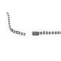 72 cm long nickel-free steel beaded ball chain (pack of 100)