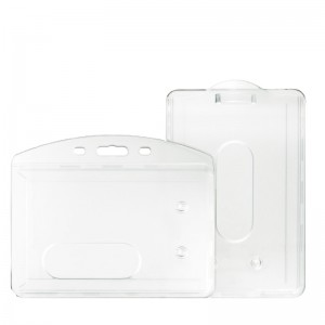 High-strength half-crystal half-frosted card holder | Sogedex