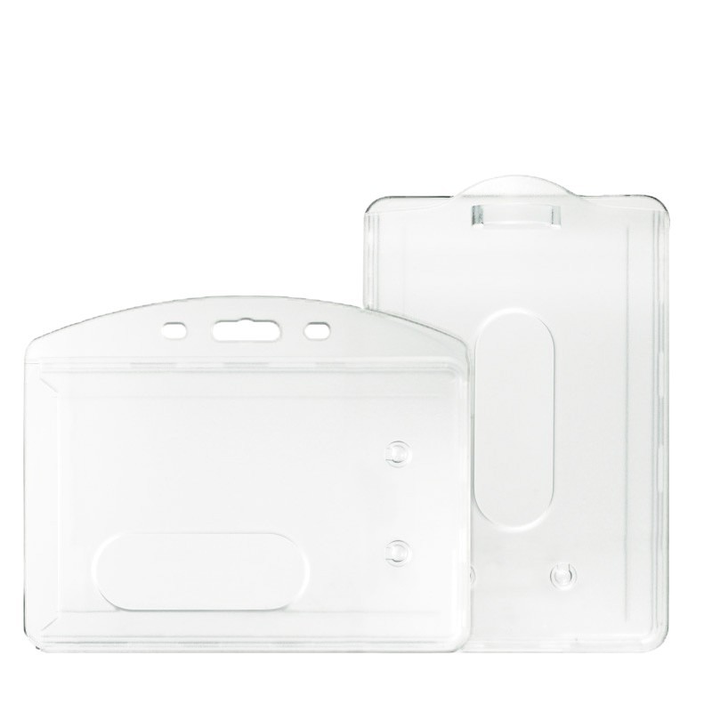 High-strength half-crystal half-frosted card holder | Sogedex