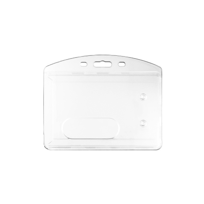 Porte-badge dépoli double face 86x54 Vertical - Prix : 62,08 €